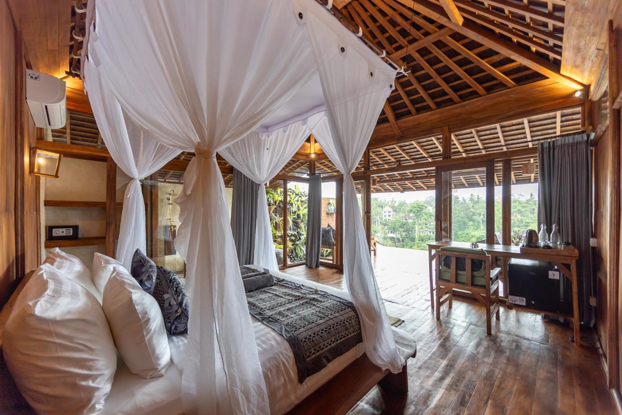 Joglo Organik Guesthouse Ubud Exterior foto