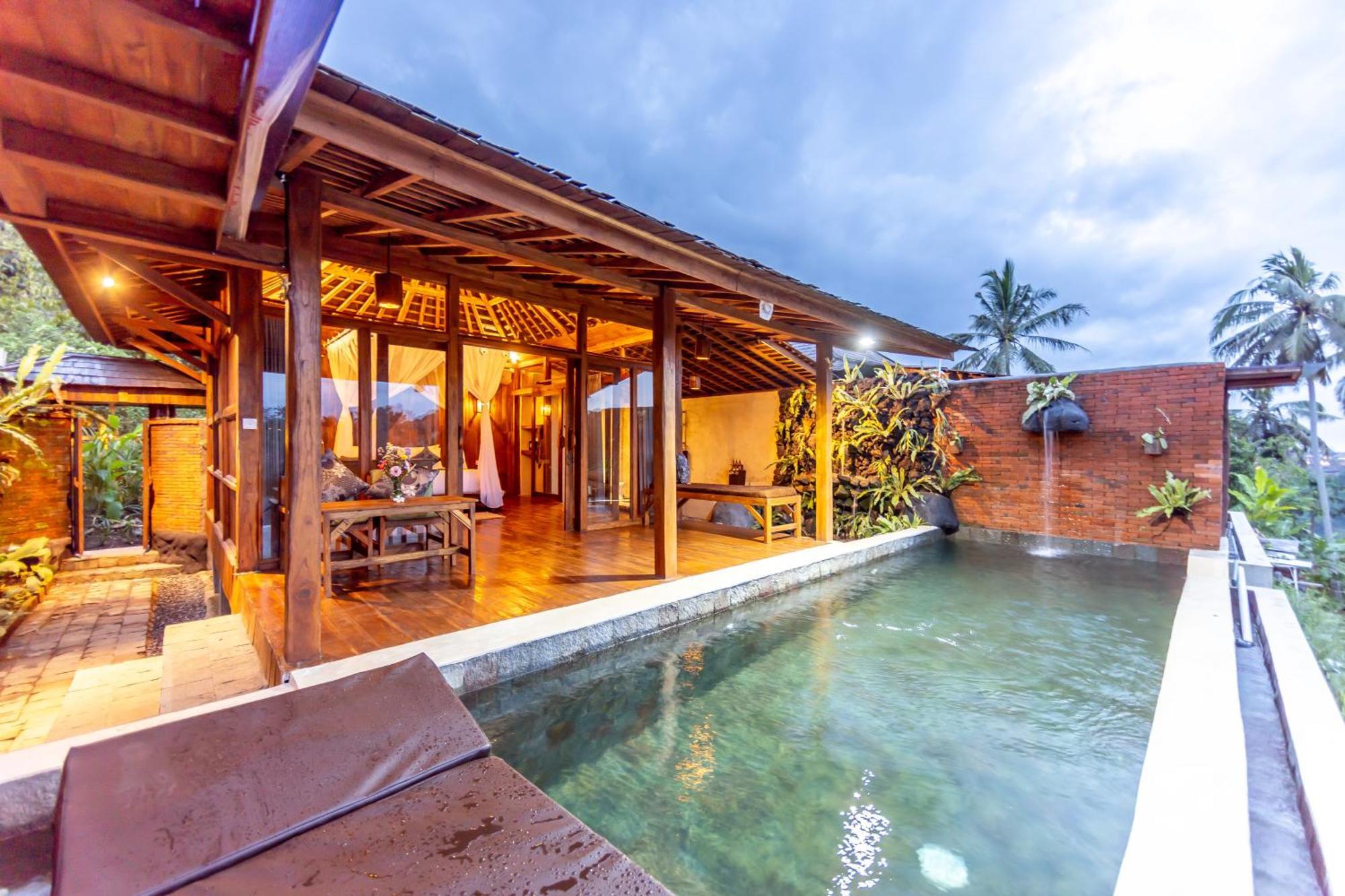 Joglo Organik Guesthouse Ubud Exterior foto